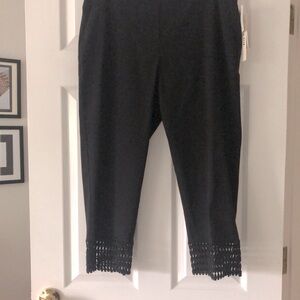 Black Slim Crop pants